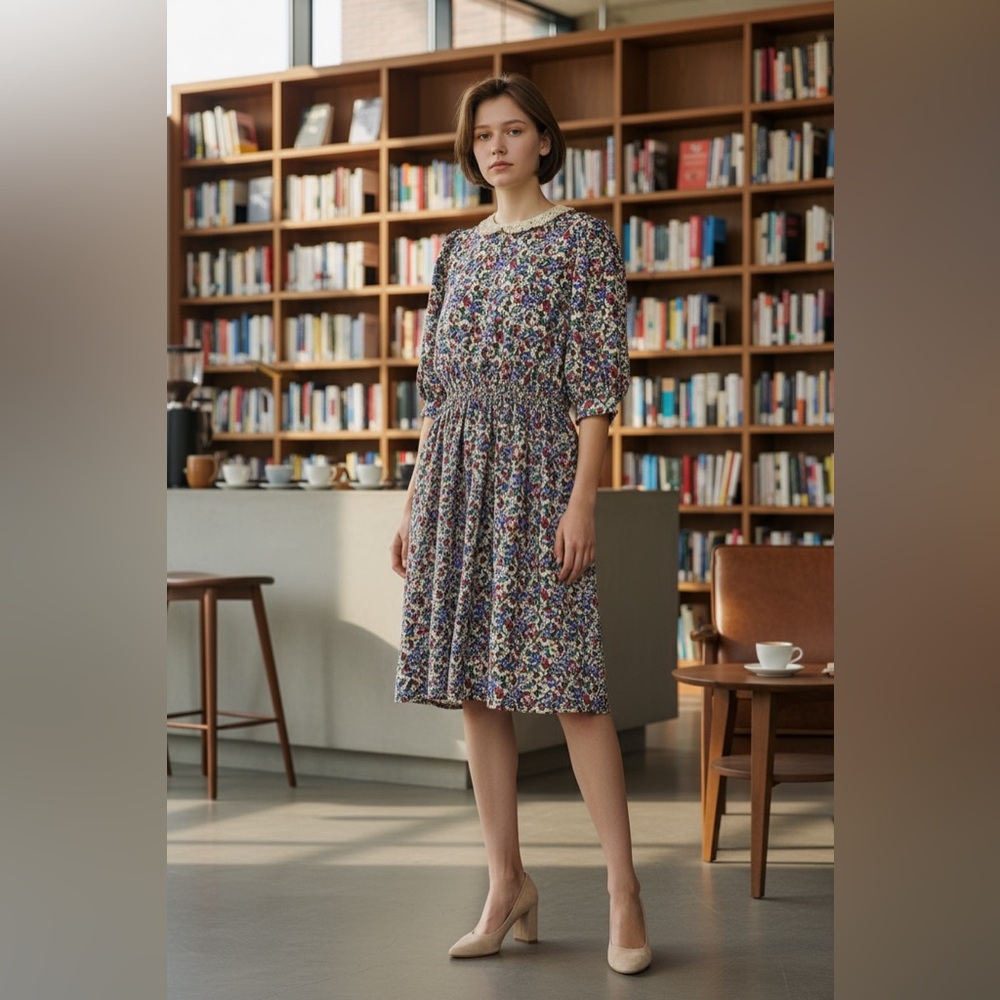 Avon vintage 80s dress